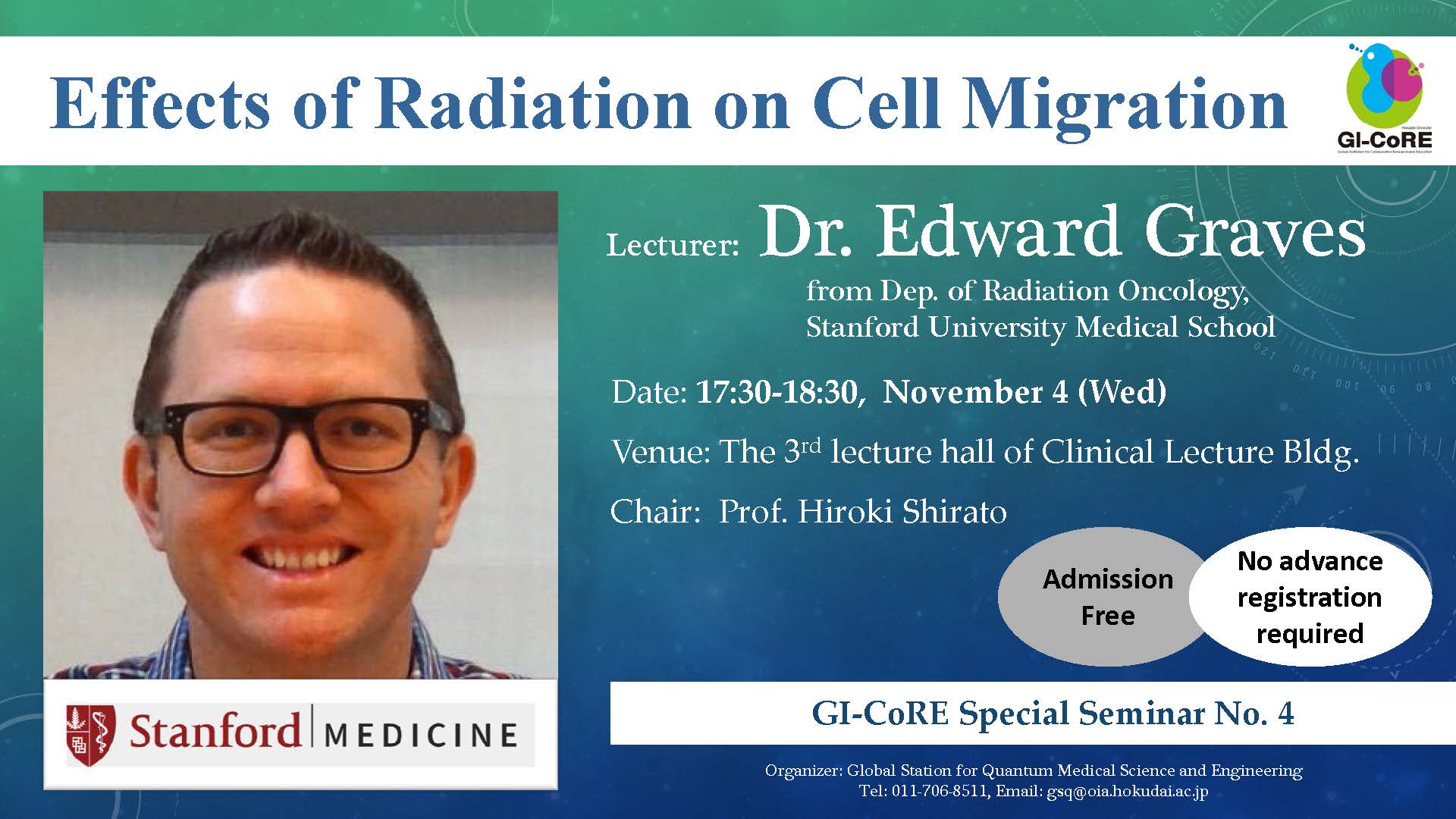 GI-CoRE special lecture by Dr. Edward Graves